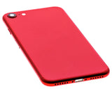 Back Housing W/ Small Components Pre-Installed For iPhone SE (2020) (Used OEM) (Pull) (Red)