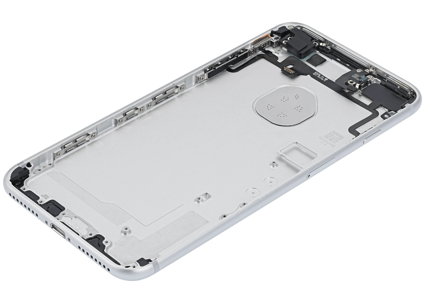 Back Housing W/ Small Components Pre-Installed For iPhone 7 Plus (Pull) (Silver)