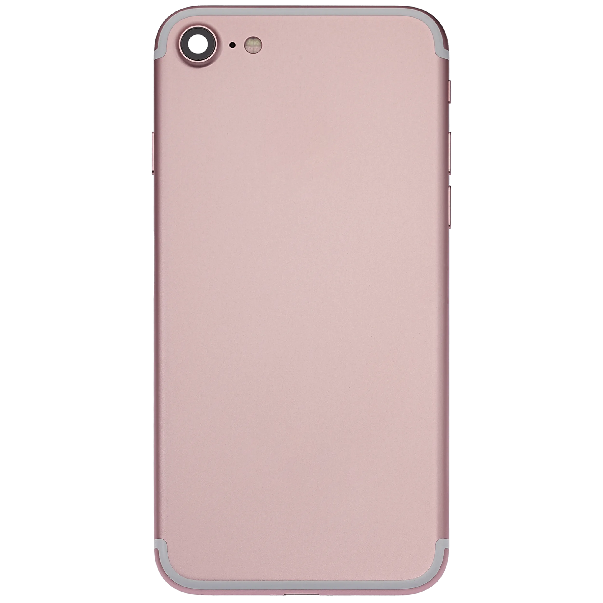 Back Housing W/ Small Components Pre-Installed For iPhone 7 (Pull) (Rose Gold)