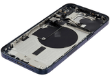 Back Housing W/ Small Parts For iPhone 15 Pro Max (US Version) (Pull) (Blue Titanium)