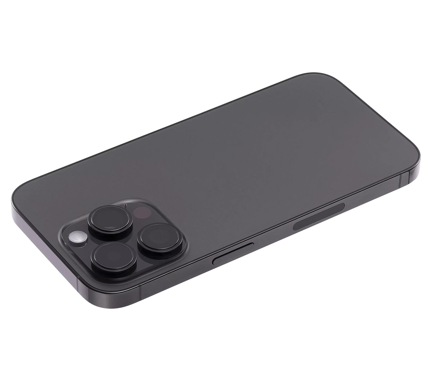 Back Housing W/ Small Parts For iPhone 14 Pro (US Version) (Pull) (Space Black)