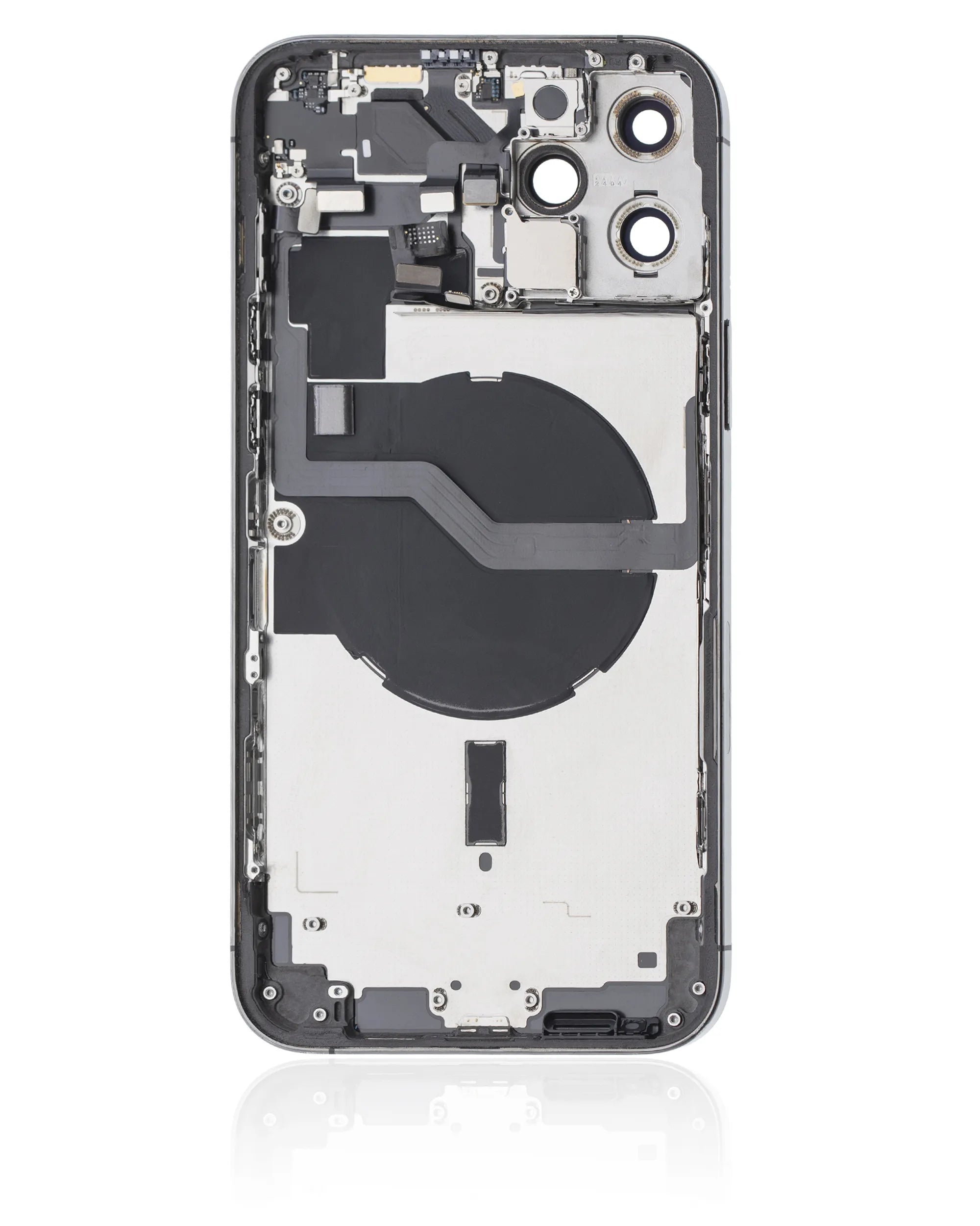Back Housing W/ Small Parts For iPhone 12 Pro Max (EU / Global Version) (Pull) (Graphite)