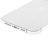 Back Housing W/ Charging Port Flex & Small Parts For iPhone 12 Pro Max (US Version) (Used OEM) (Pull) (Silver)