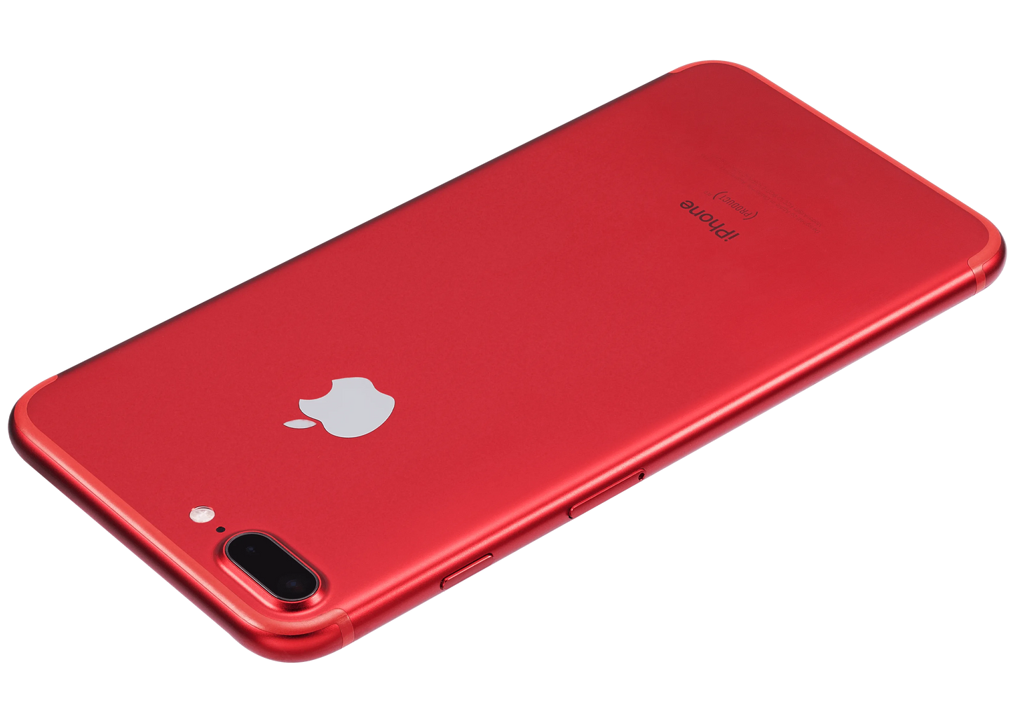 Back Housing W/ Small Components Pre-Installed For iPhone 7 Plus (Pull) (Red)