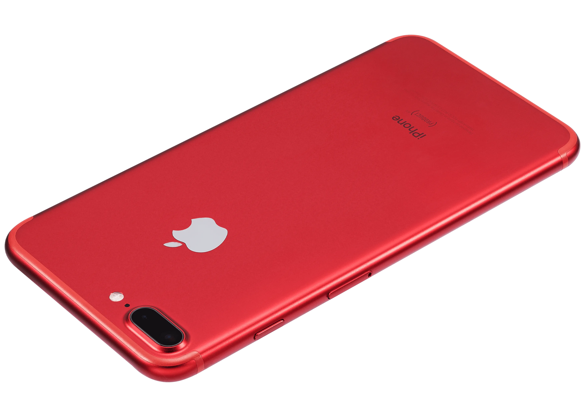 Back Housing W/ Small Components Pre-Installed For iPhone 7 Plus (Pull) (Red)
