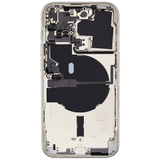 Back Housing W/ Small Parts For iPhone 14 Pro (US Version) (Pull) (Silver)