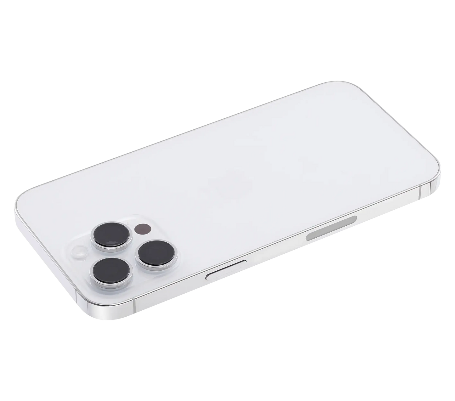Back Housing W/ Small Parts For iPhone 14 Pro Max (US Version) (Pull) (Silver)