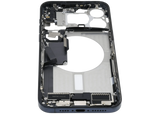 Mid-Frame Housing W/ Charging Port Flex & Small Parts For iPhone 15 Pro Max (US Version) (Pull) (Blue Titanium)