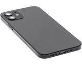 Back Housing W/ Small Parts For iPhone 12 (US Version) (Pull) (Black)