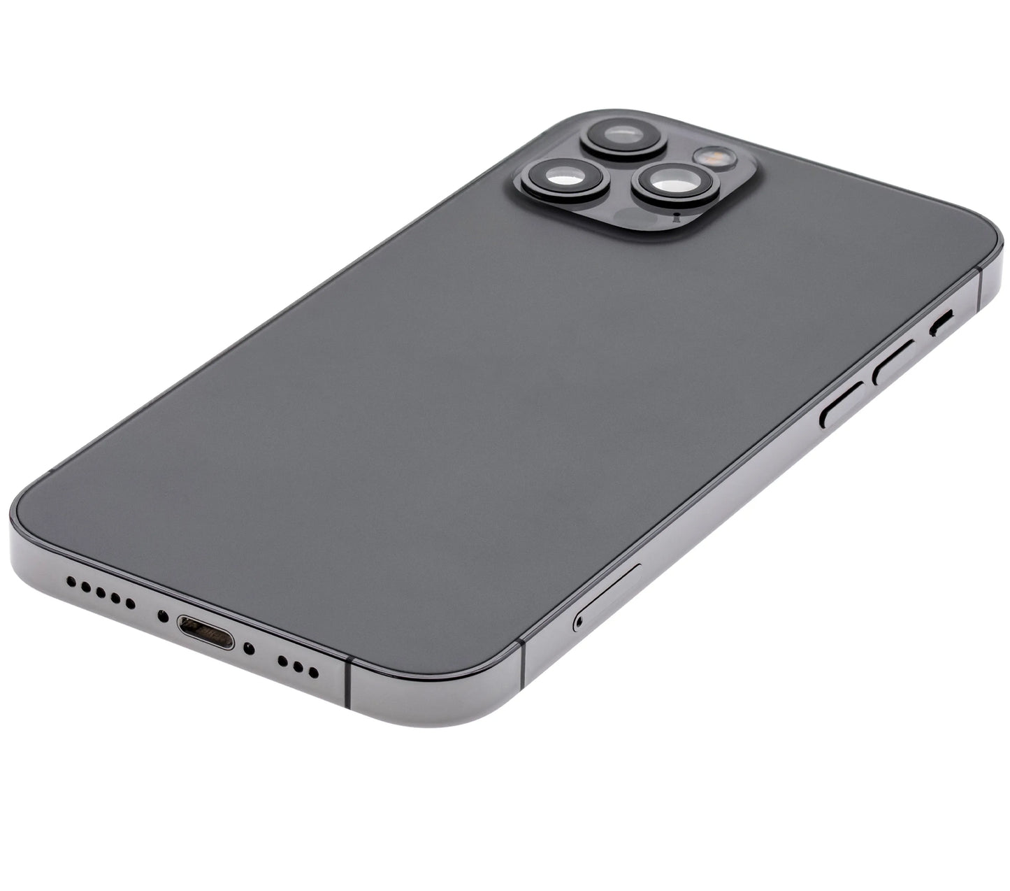 Back Housing W/ Small Parts For iPhone 12 Pro (US Version) (Used OEM) (Pull) (Graphite)