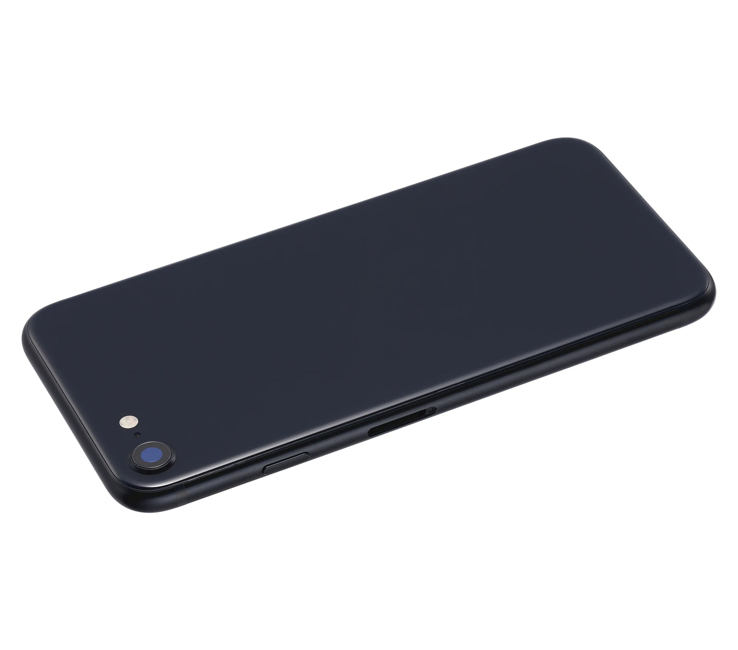 Back Housing W/ Small Components Pre-Installed For iPhone SE (2022) (Pull) (Midnight)