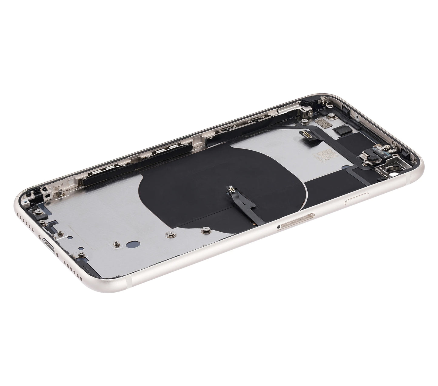 Back Housing W/ Small Components Pre-Installed For iPhone SE (2022) (Pull) (Starlight)