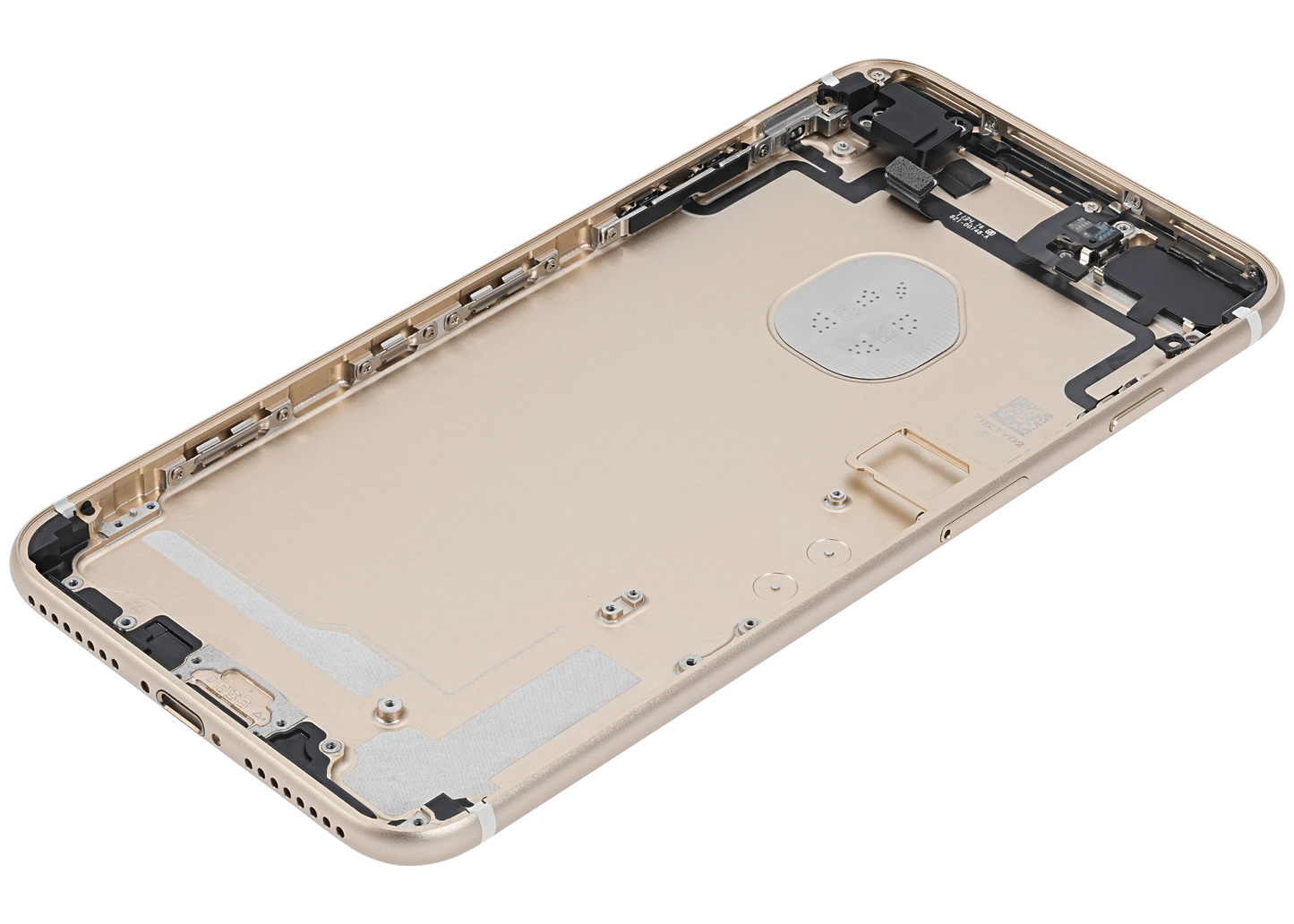 Back Housing W/ Small Components Pre-Installed For iPhone 7 Plus (Pull) (Gold)