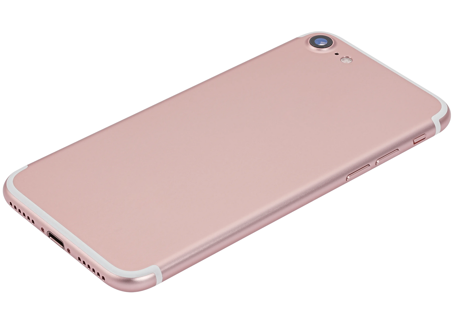 Back Housing W/ Small Components Pre-Installed For iPhone 7 (Pull) (Rose Gold)