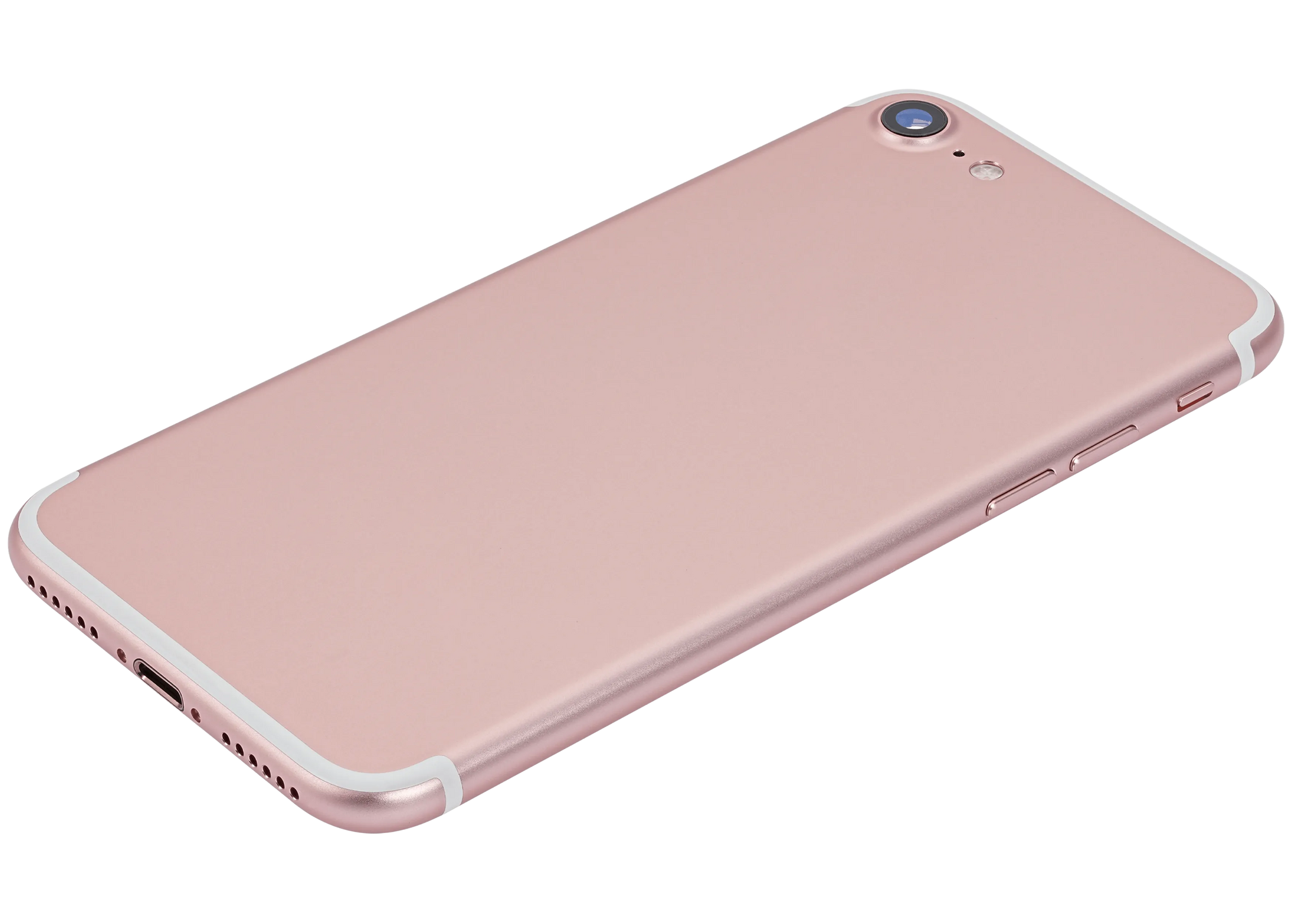 Back Housing W/ Small Components Pre-Installed For iPhone 7 (Pull) (Rose Gold)