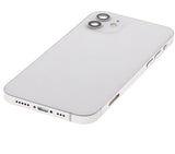 Back Housing W/ Small Parts For iPhone 12 (US Version) (Pull) (White)