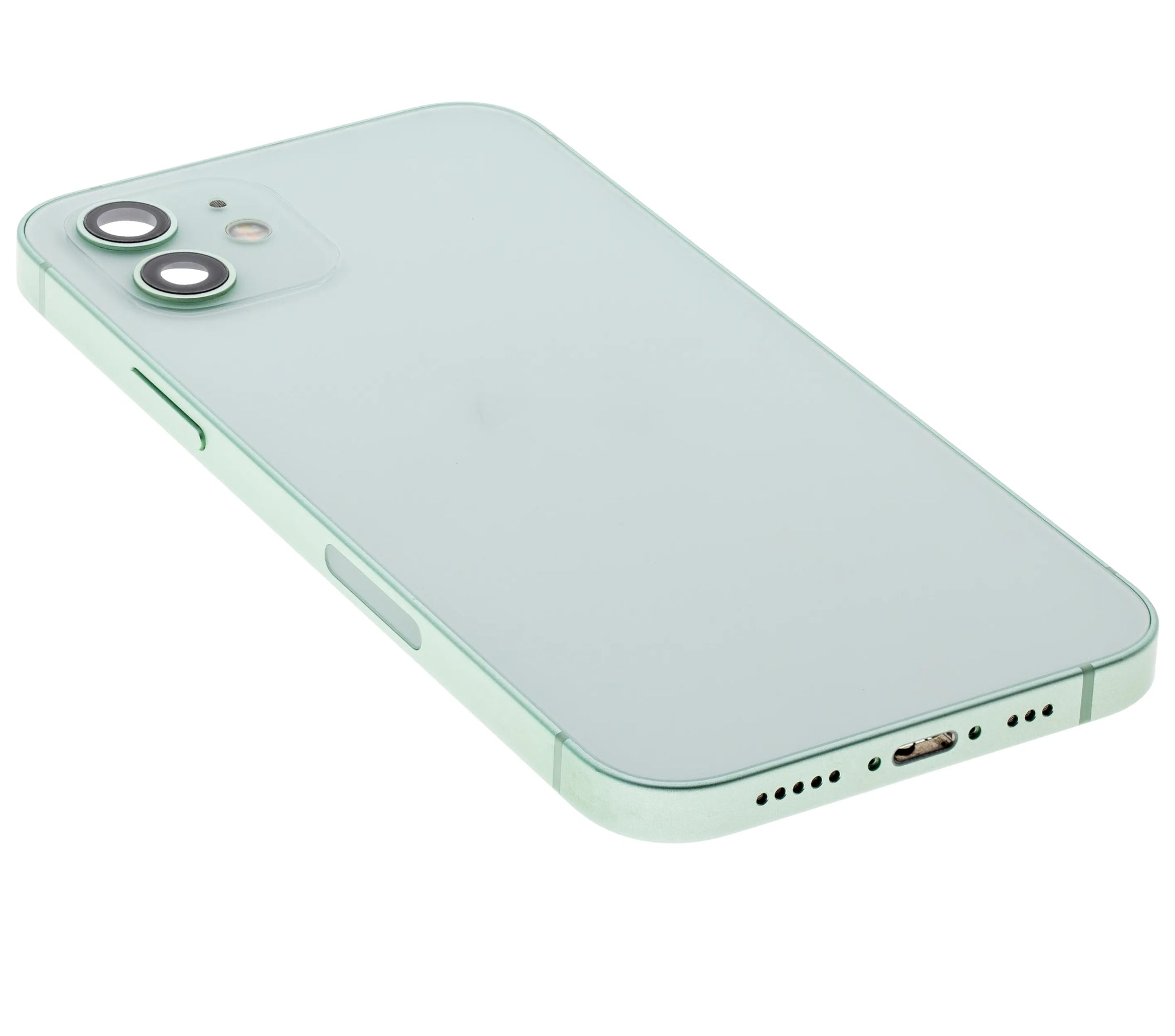 Back Housing W/ Small Parts For iPhone 12 (US Version) (Pull) (Green)