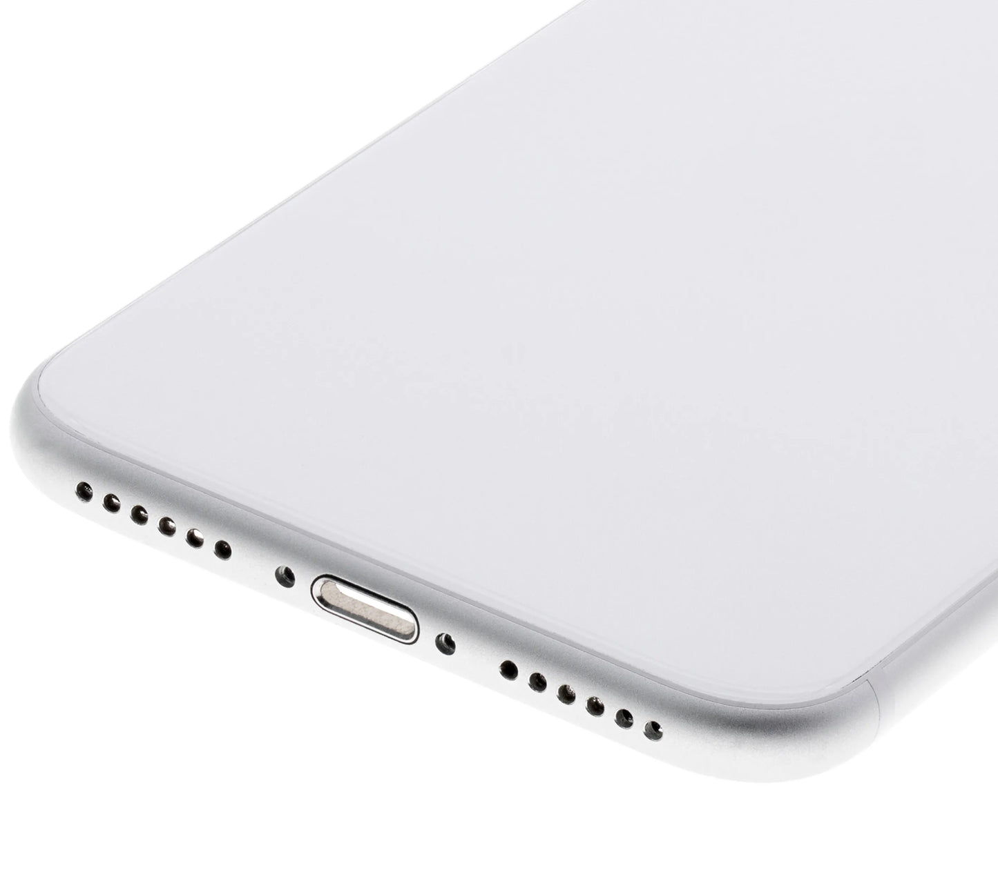Back Housing W/ Small Components Pre-Installed For iPhone SE (2020) (Used OEM) (Pull) (White)