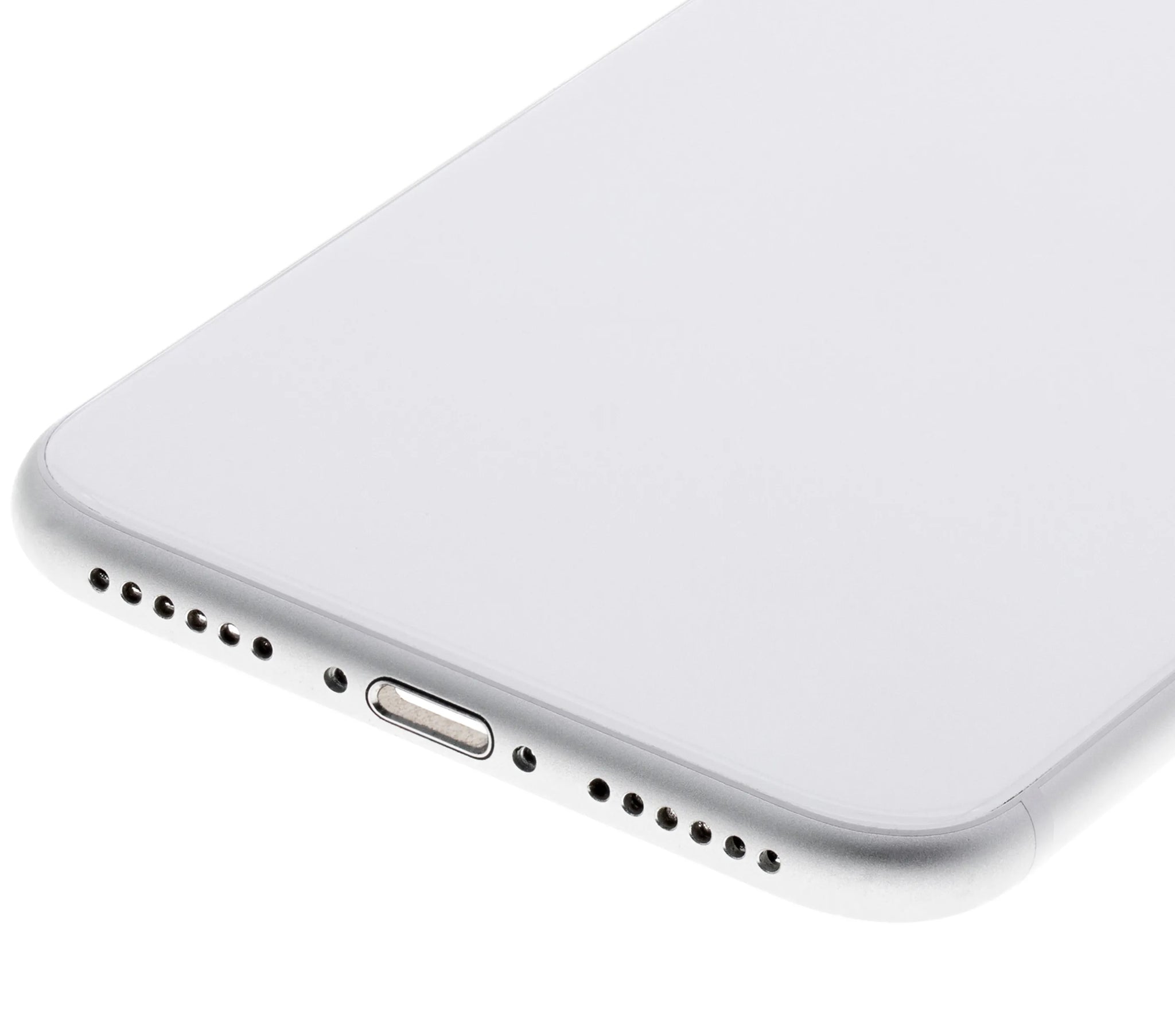 Back Housing W/ Small Components Pre-Installed For iPhone SE (2020) (Used OEM) (Pull) (White)