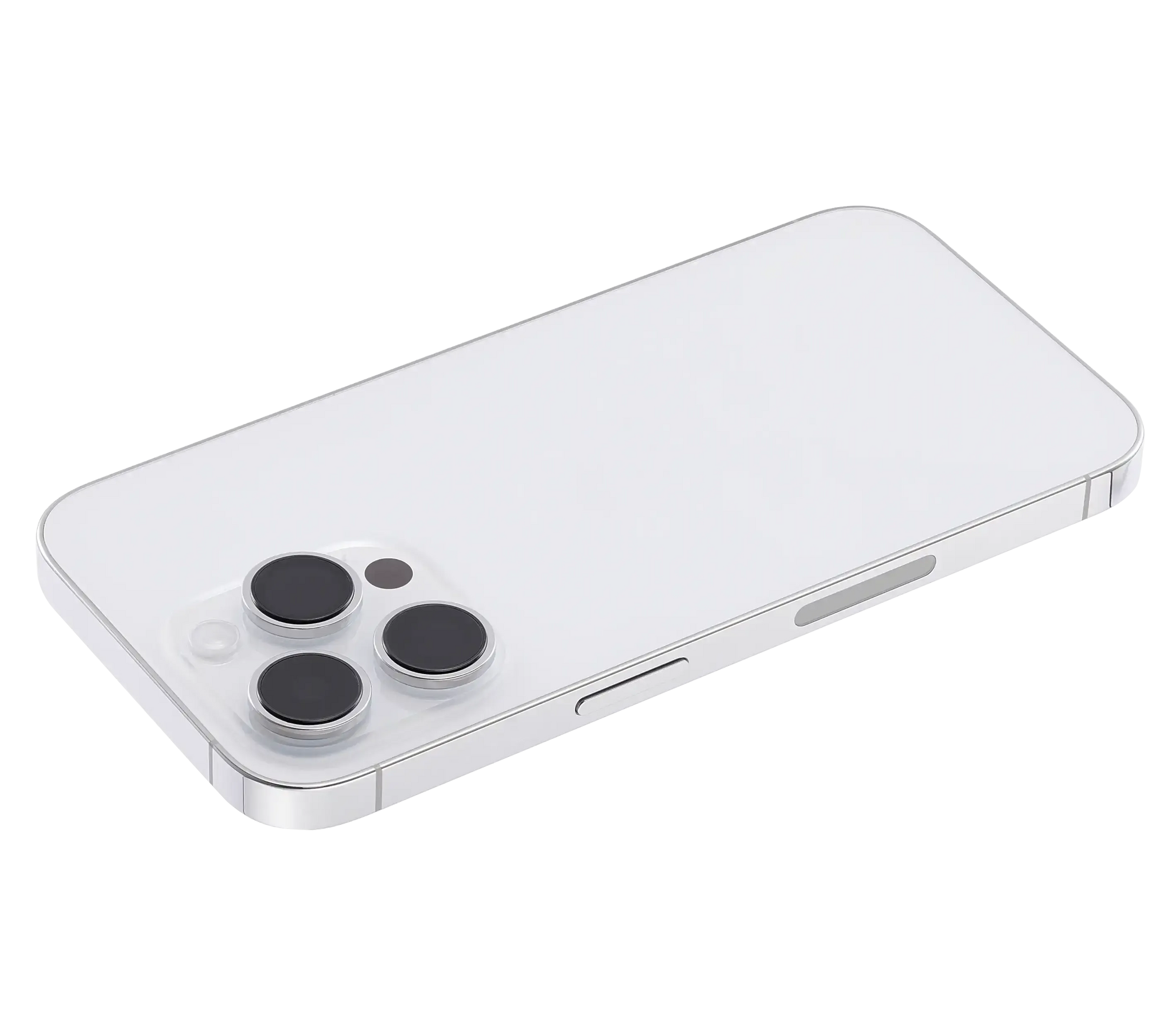 Back Housing W/ Small Parts For iPhone 14 Pro (US Version) (Pull) (Silver)
