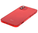 Back Housing W/ Small Parts For iPhone 12 (US Version) (Pull) (Red)