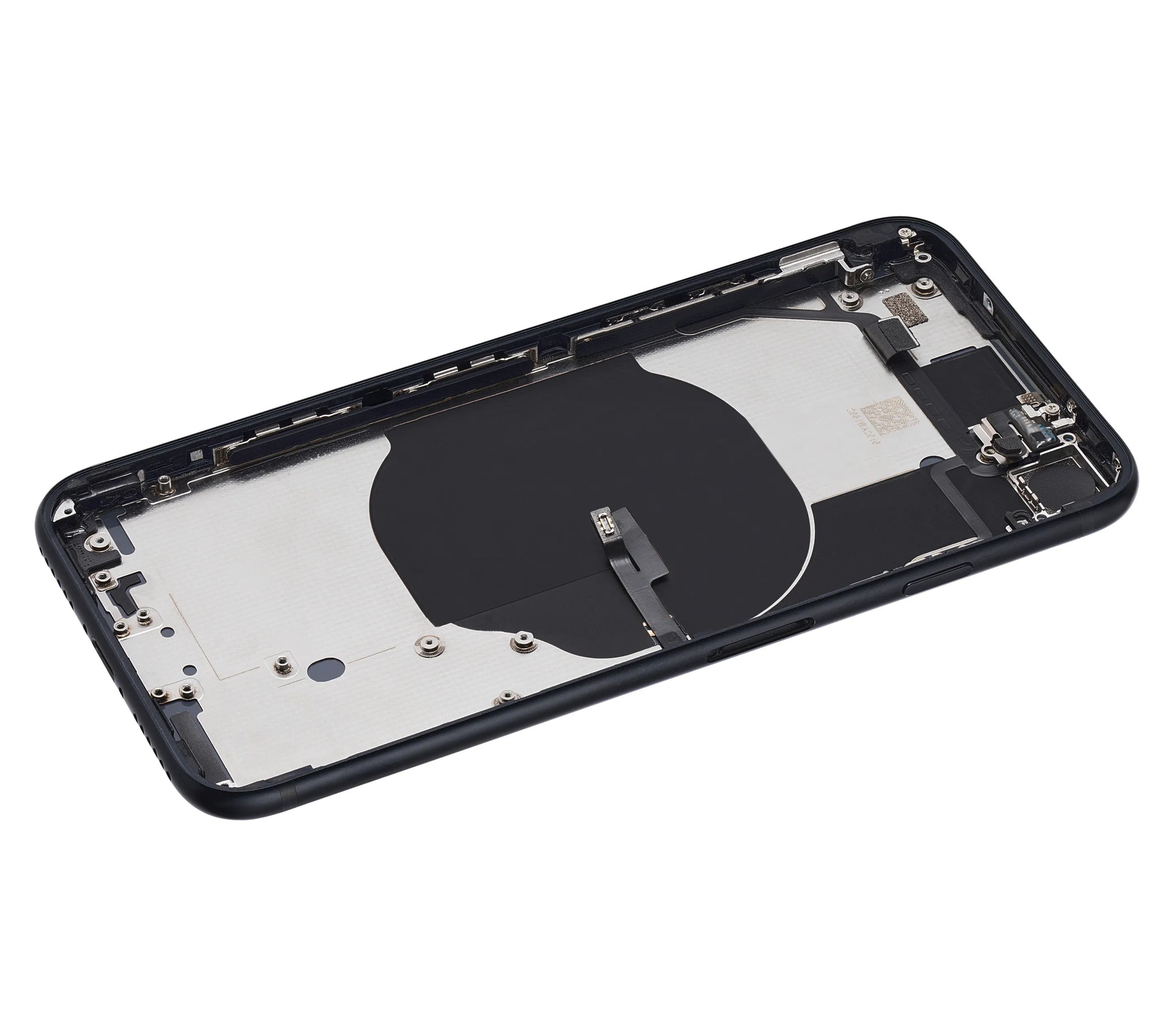 Back Housing W/ Small Components Pre-Installed For iPhone SE (2022) (Pull) (Midnight)