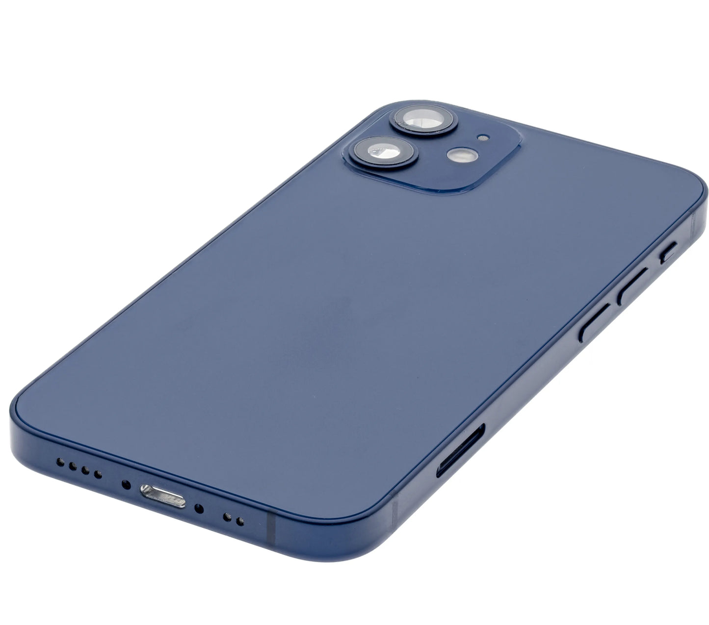 Back Housing W/ Small Parts For iPhone 12 Mini (US Version) (Pull) (Blue)