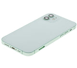Back Housing W/ Small Parts For iPhone 12 (US Version) (Pull) (Green)
