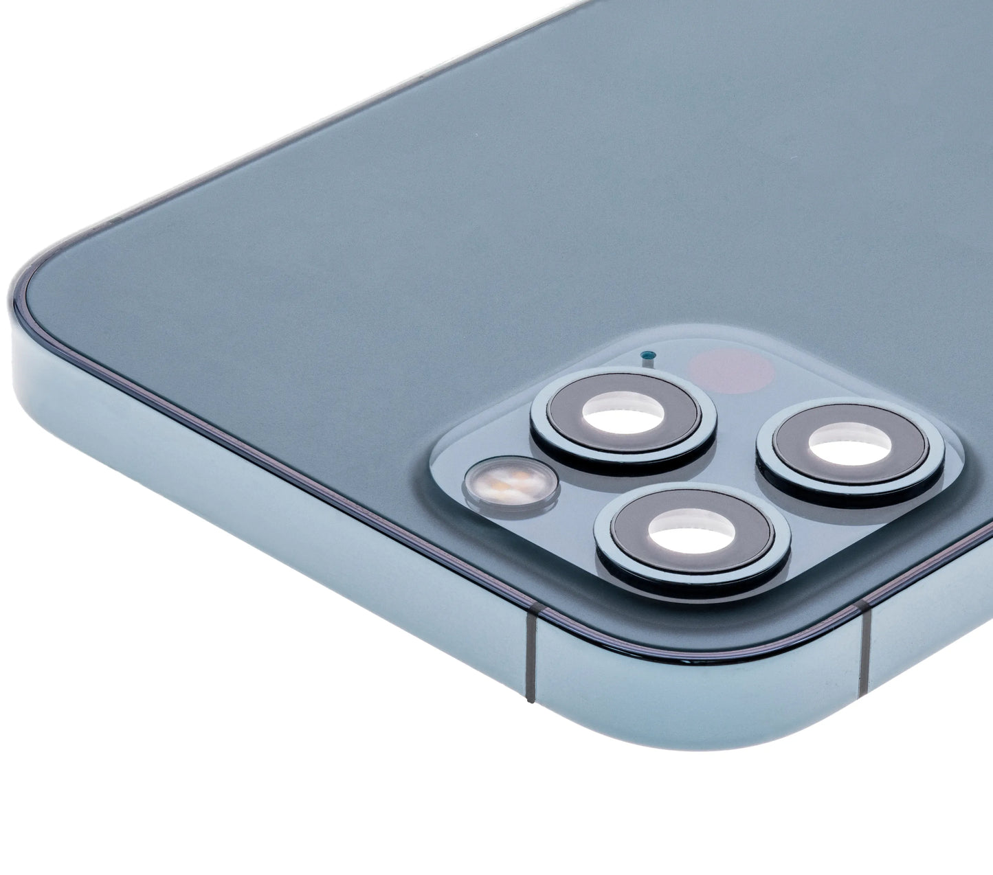Back Housing W/ Small Parts For iPhone 12 Pro (US Version) (Used OEM) (Pull) (Pacific Blue)
