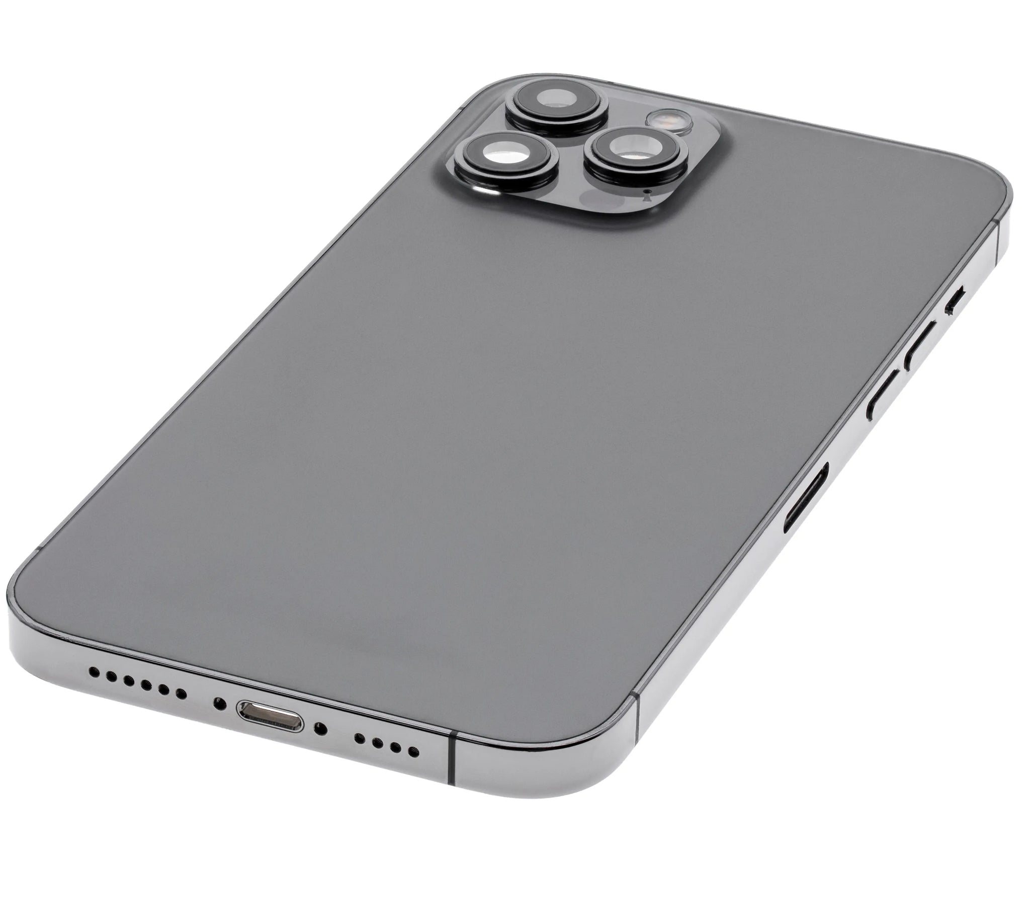 Back Housing W/ Small Parts For iPhone 12 Pro Max (EU / Global Version) (Pull) (Graphite)