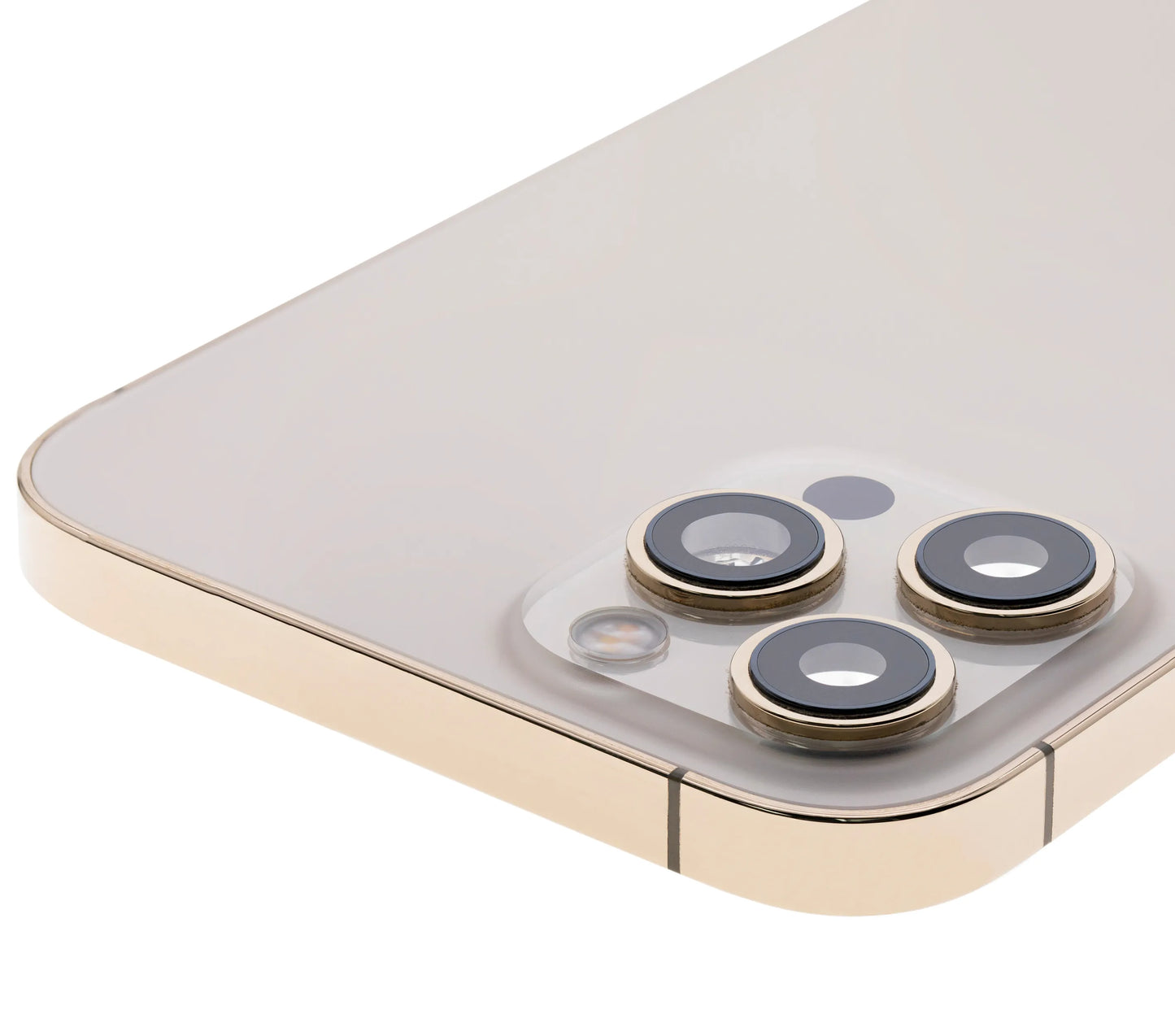 Back Housing W/ Small Parts For iPhone 12 Pro Max (EU / Global Version) (Pull) (Gold)