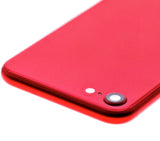 Back Housing W/ Small Components Pre-Installed For iPhone SE (2020) (Used OEM) (Pull) (Red)