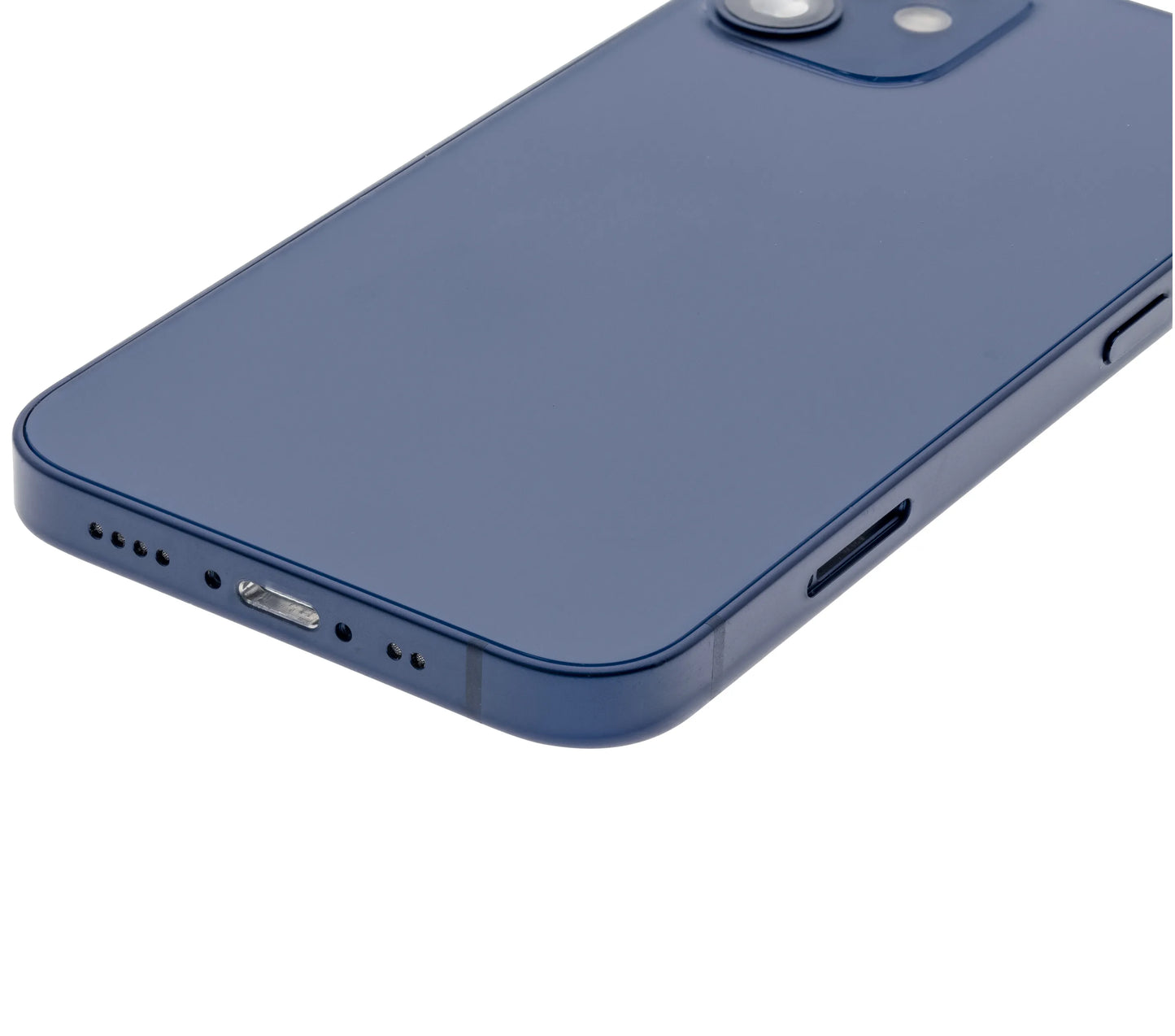 Back Housing W/ Small Parts For iPhone 12 Mini (US Version) (Pull) (Blue)