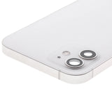 Back Housing W/ Small Parts For iPhone 12 (US Version) (Pull) (White)