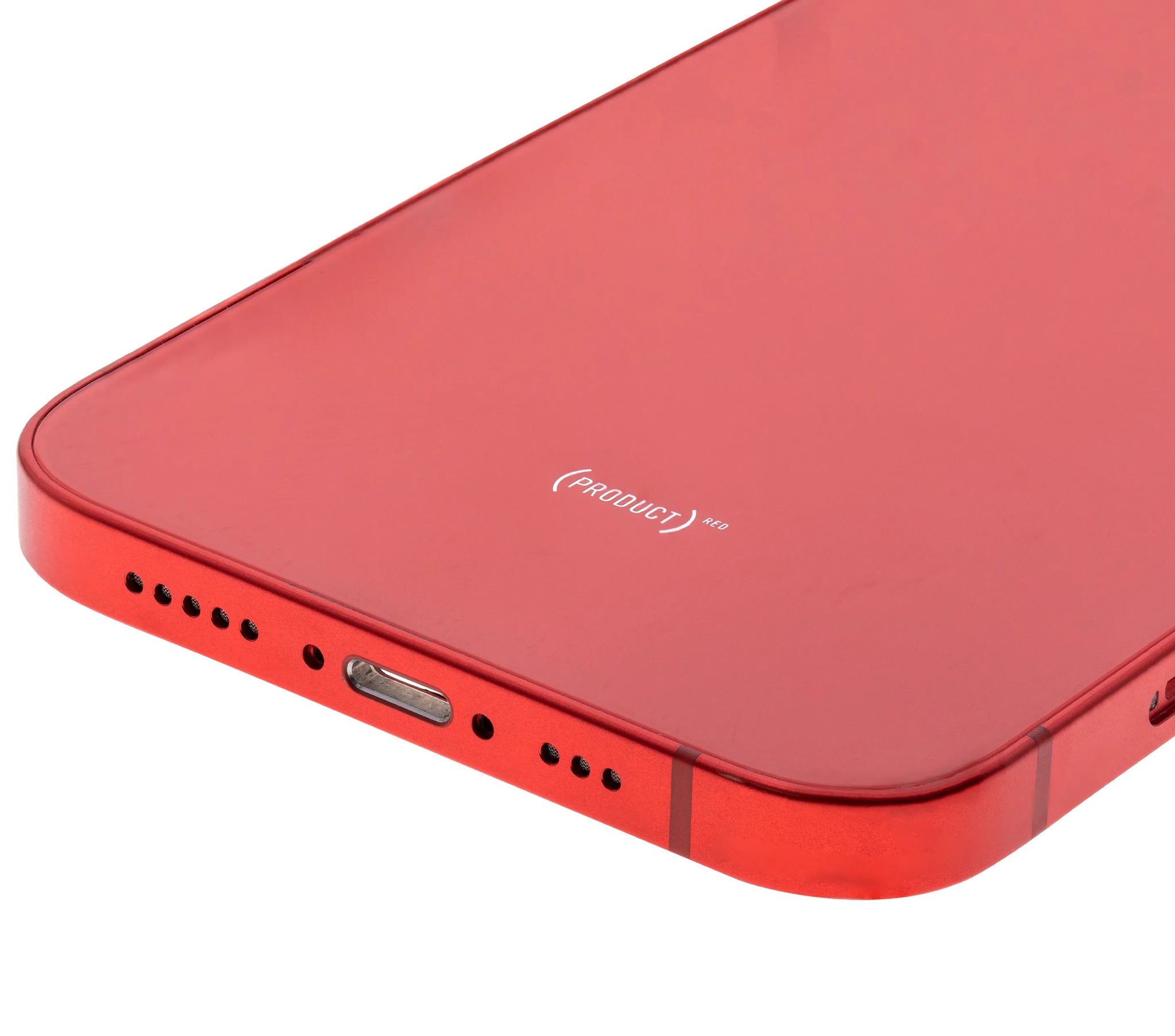 Back Housing W/ Small Parts For iPhone 12 (US Version) (Pull) (Red)