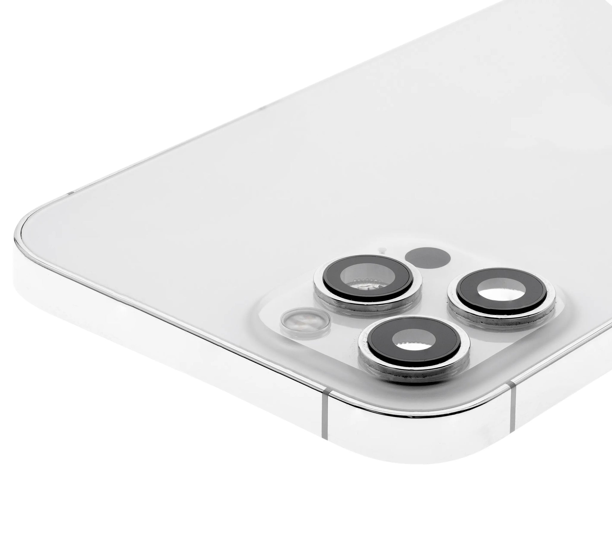 Back Housing W/ Small Parts For iPhone 12 Pro Max (US Version) (Pull) (Silver)