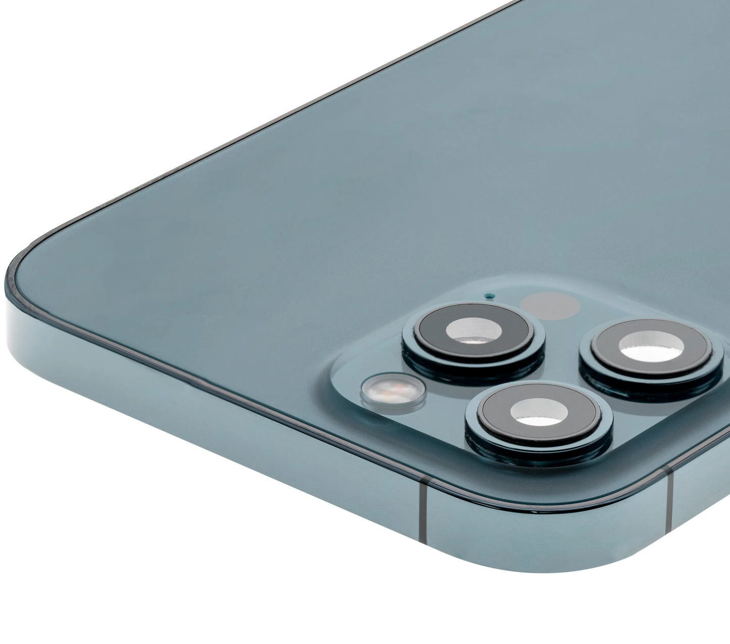 Back Housing W/ Small Parts For iPhone 12 Pro Max (US Version) (Pull) (Pacific Blue)