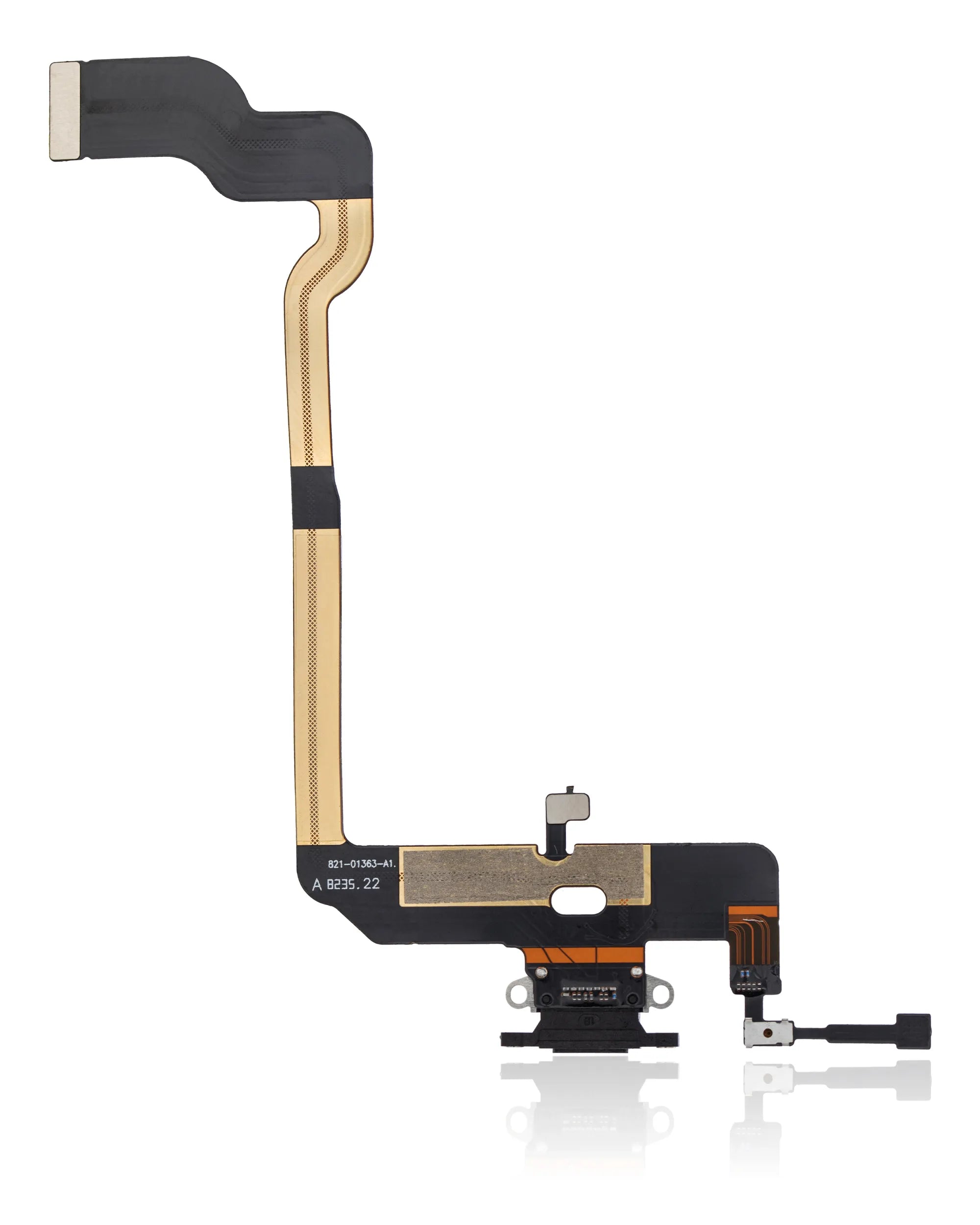 Charging Port Flex Cable For iPhone XS (Pull) (Space Gray)