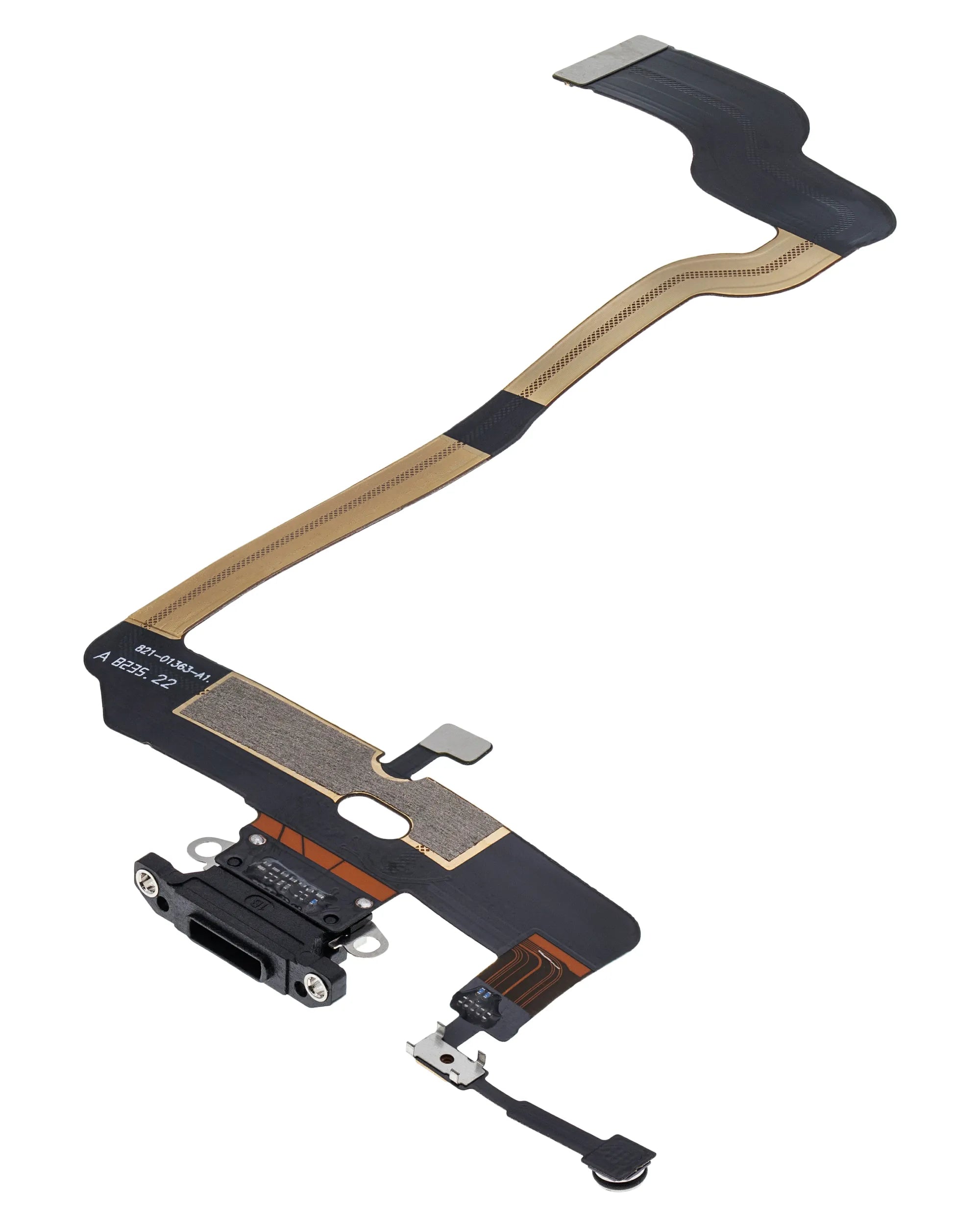 Charging Port Flex Cable For iPhone XS (Pull) (Space Gray)