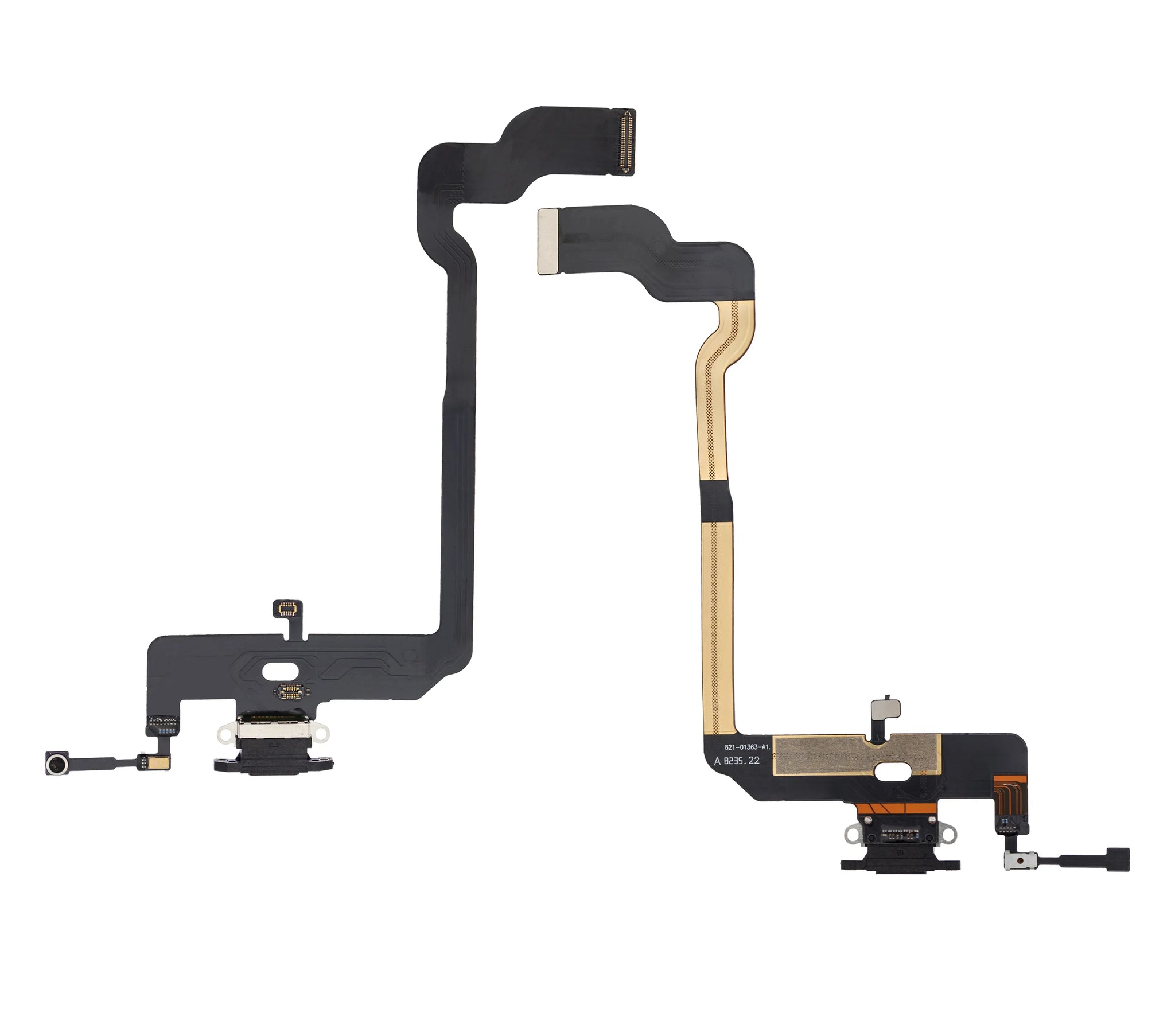 Charging Port Flex Cable For iPhone XS (Pull) (Space Gray)