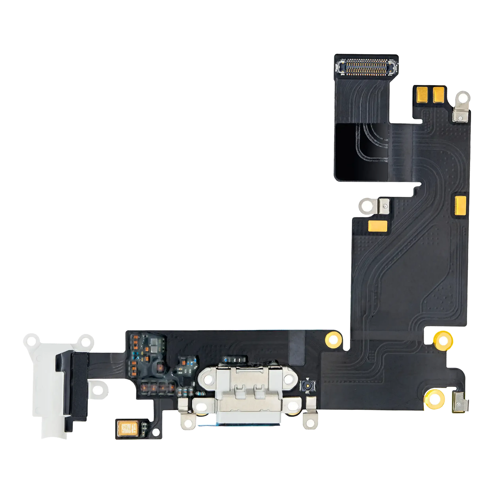 Charging Port Flex Cable For iPhone 6 Plus (Pull) (Gold)