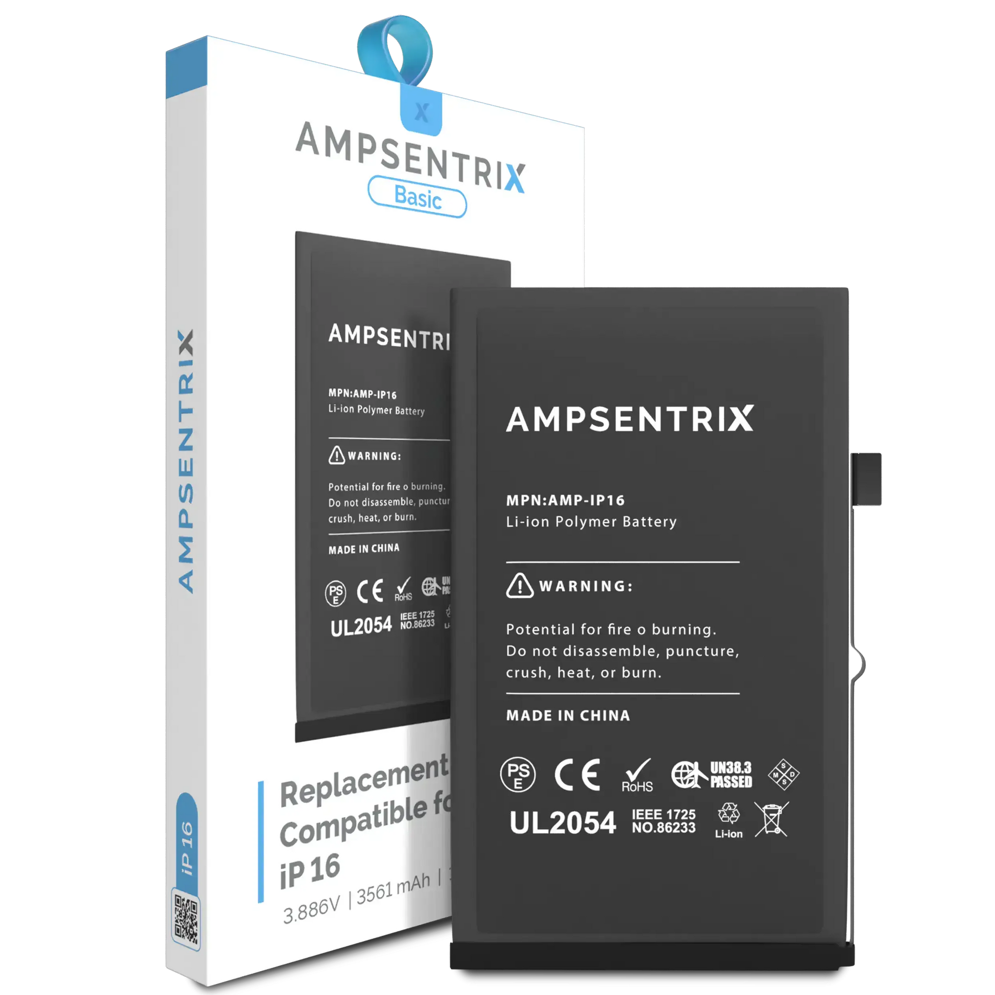 Replacement Battery For iPhone 16 (Standard)