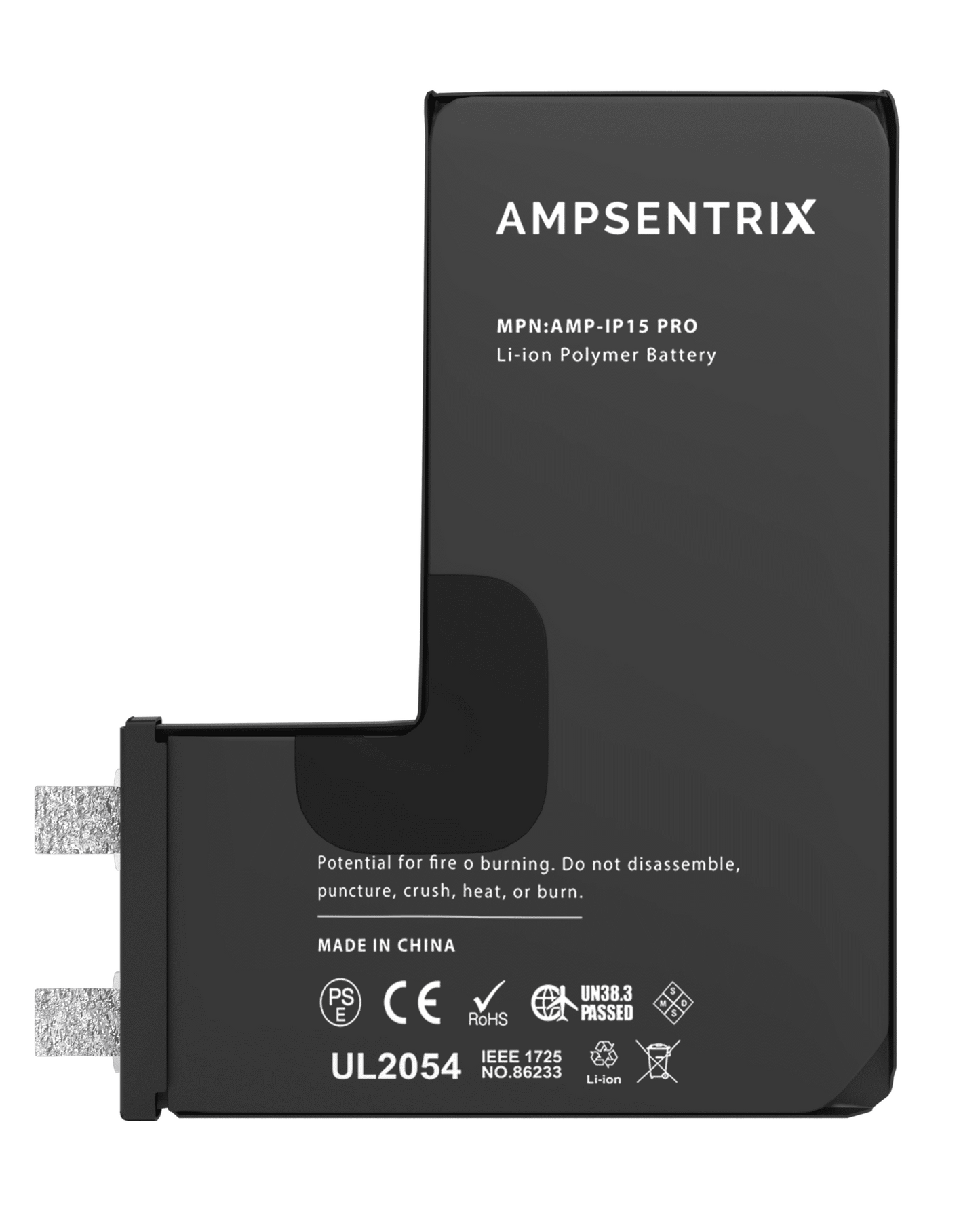 Replacement Battery Cell For iPhone 15 Pro (Spot Welding Required) (Cell)