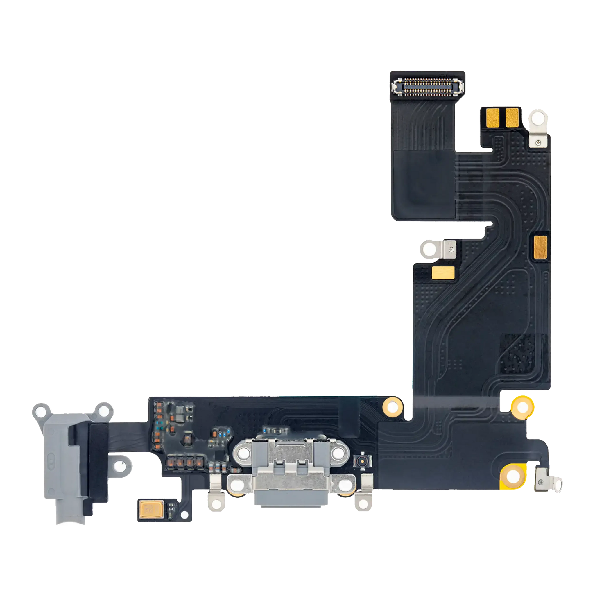 Charging Port Flex Cable For iPhone 6 Plus (Pull) (Space Gray)