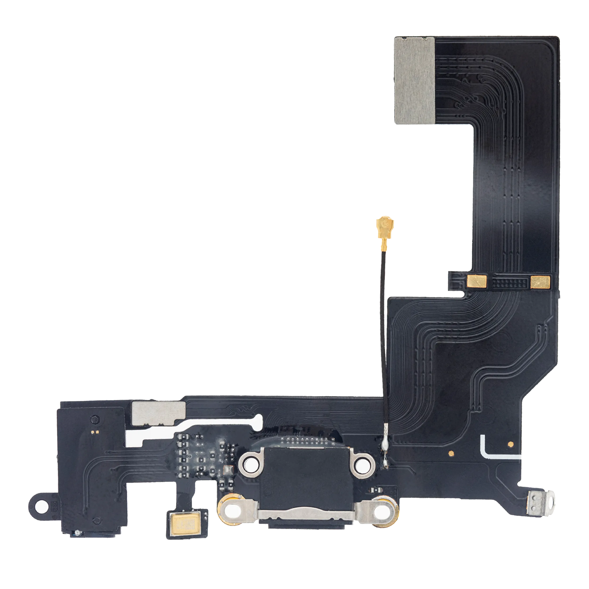 Charging Port Flex Cable For iPhone SE (2016) (Pull) (Space Gray)