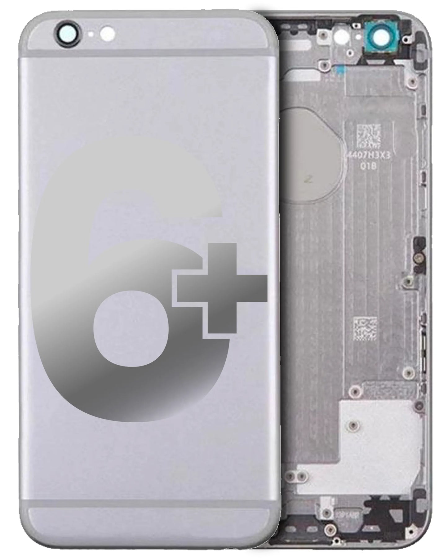 Back Housing For iPhone 6 Plus (Pull) (Silver)