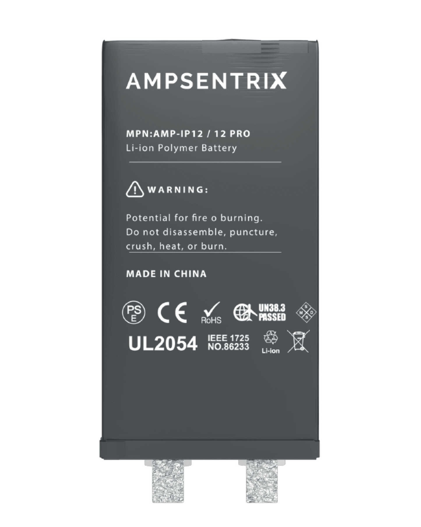 Replacement Battery Core For iPhone 12 / 12 Pro (Spot Welding Required) (Cell)