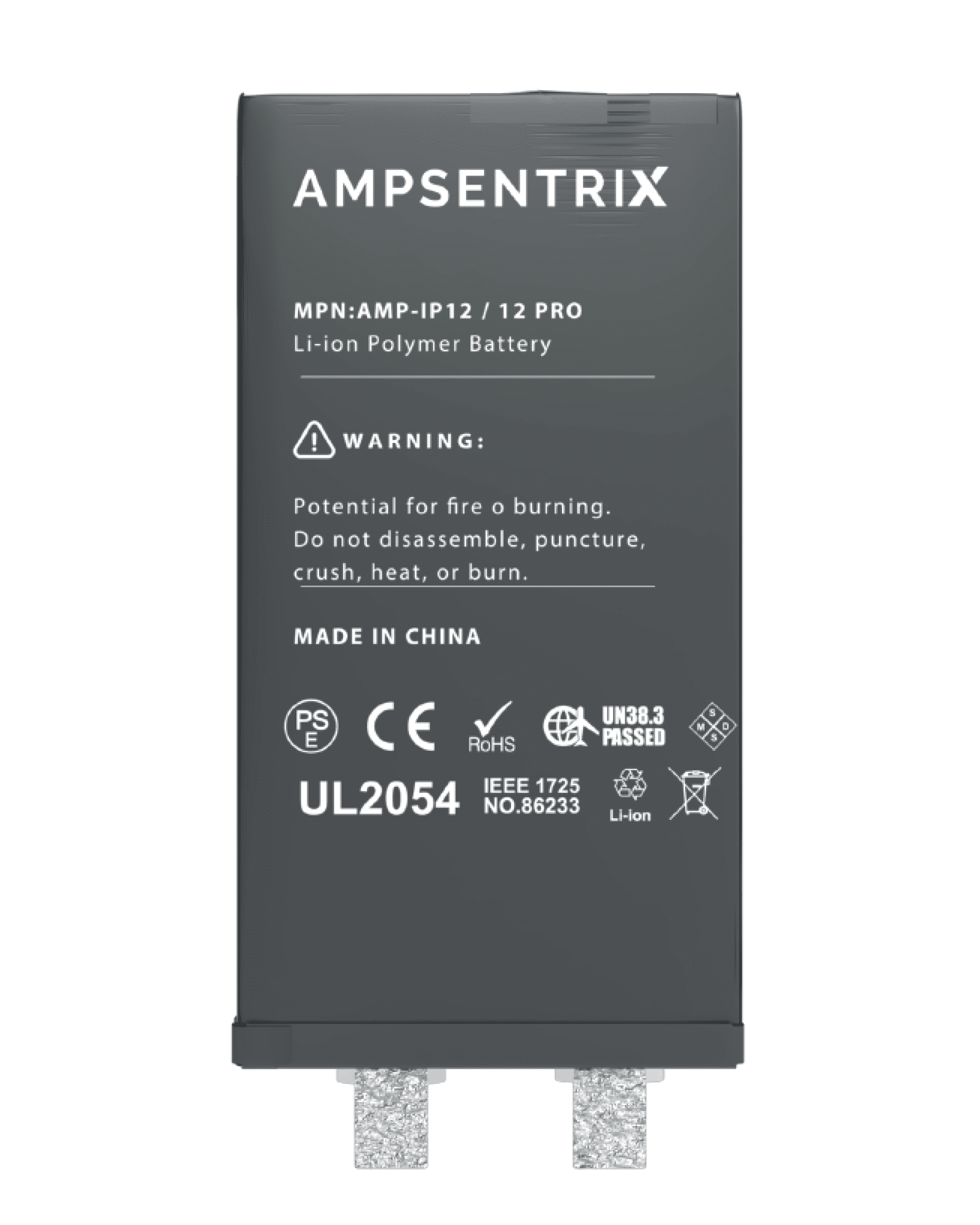 Replacement Battery Core For iPhone 12 / 12 Pro (Spot Welding Required) (Cell)