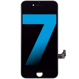 LCD Assembly With Steel Plate For iPhone 7 (Pro Incell) (Black)
