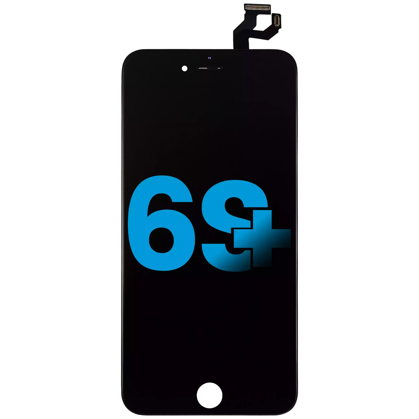 LCD Assembly With Steel Plate For iPhone 6S Plus (Pro Incell) (Black)